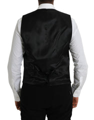 Dolce & Gabbana Brown Wool Waistcoat Dress Formal Vest -  Vests for Men Suits -  Dolce & Gabbana.