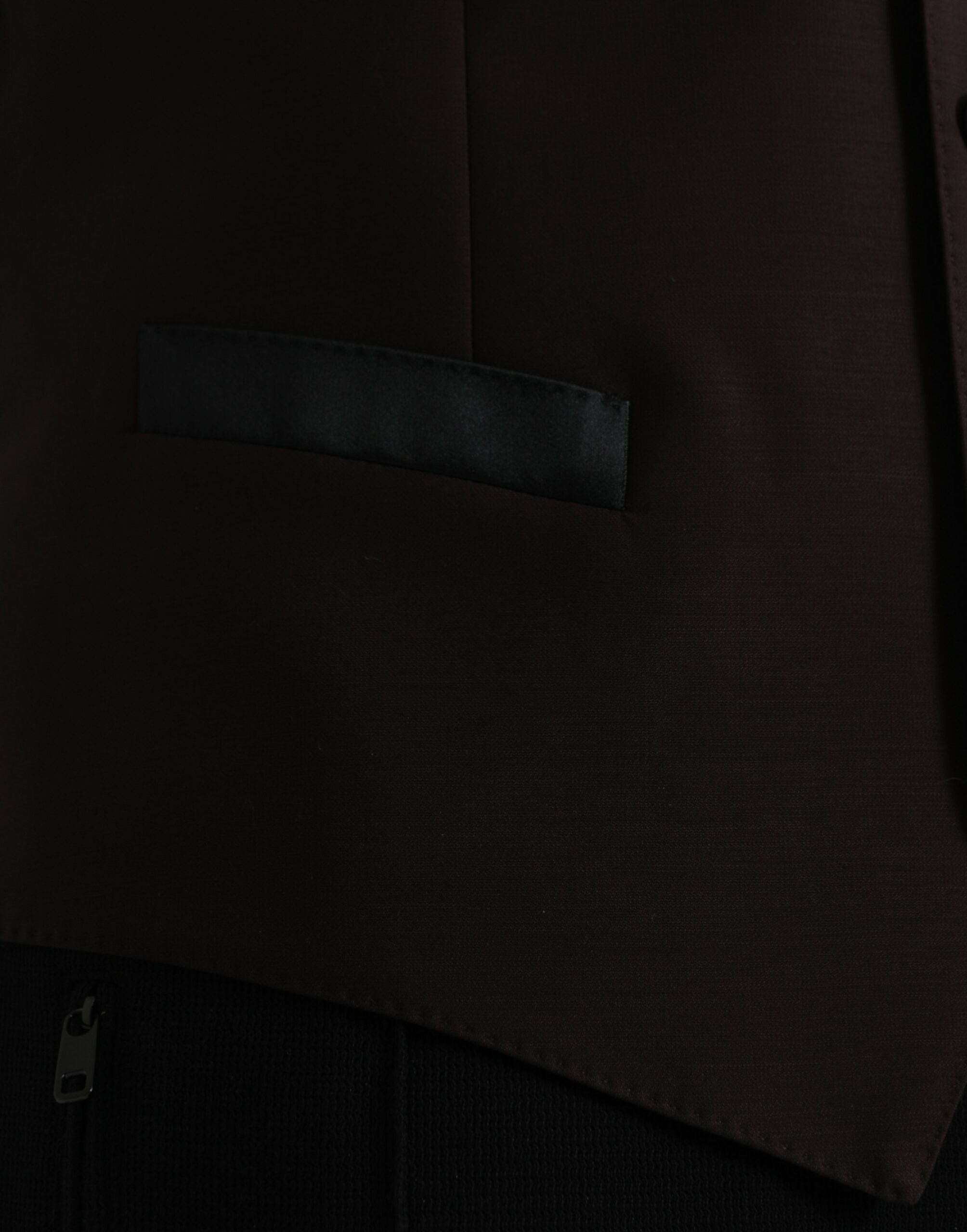 Dolce & Gabbana Brown Wool Waistcoat Dress Formal Vest -  Vests for Men Suits -  Dolce & Gabbana.