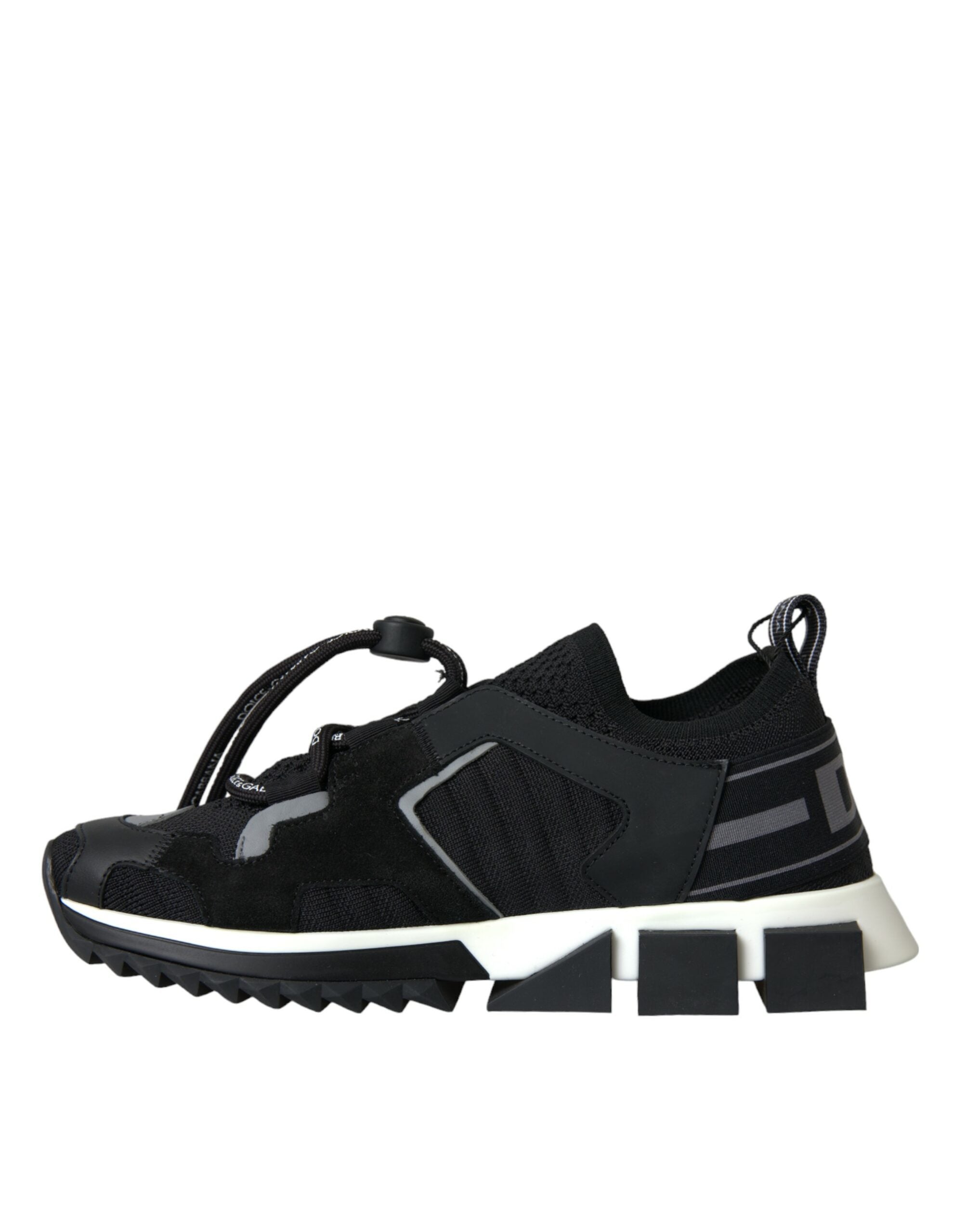 Dolce & Gabbana Black Mesh Sorrento Trekking Sneakers Shoes -   -  Dolce & Gabbana.