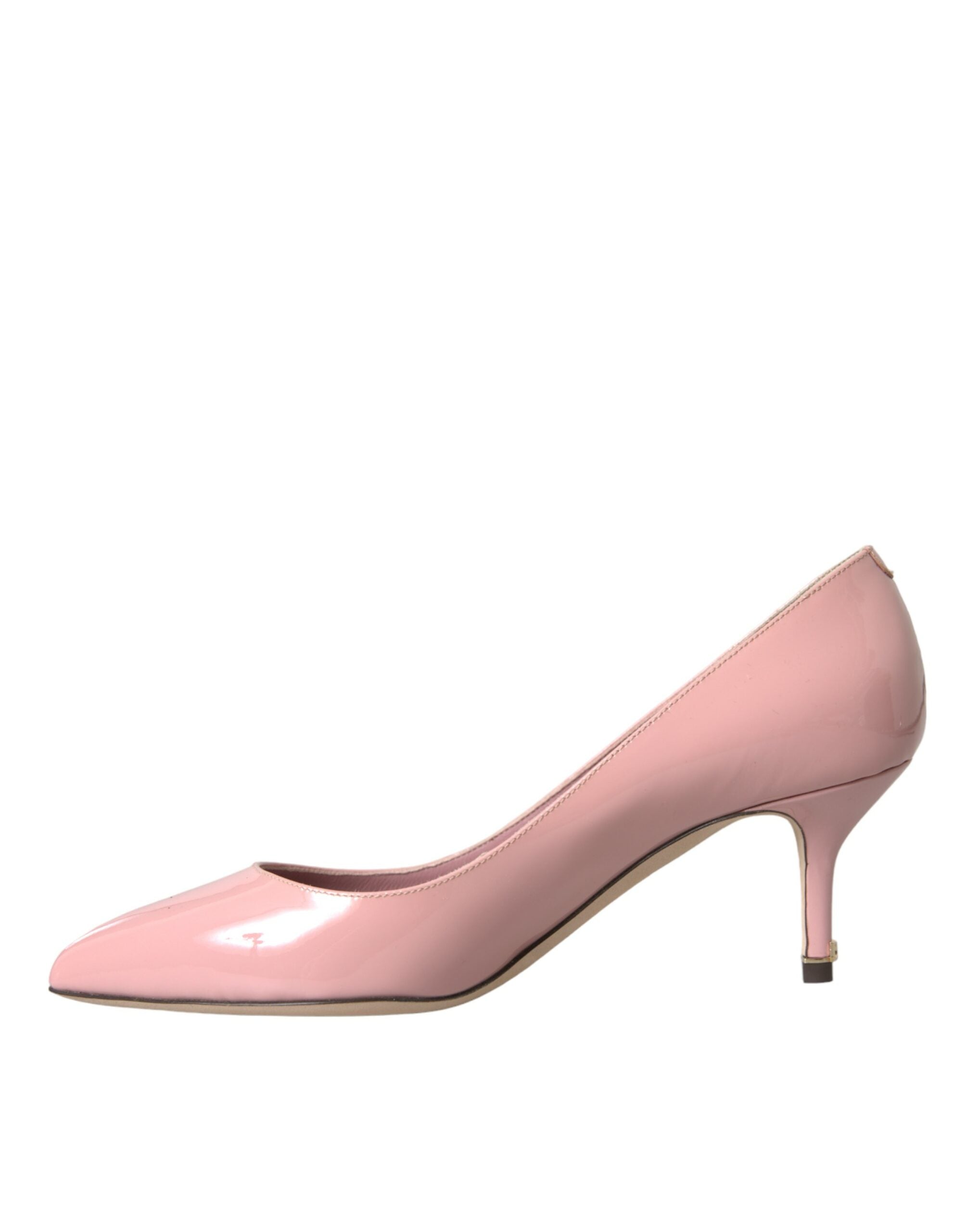 Dolce & Gabbana Light Pink Patent Leather Heels Pumps Shoes -   -  Dolce & Gabbana.