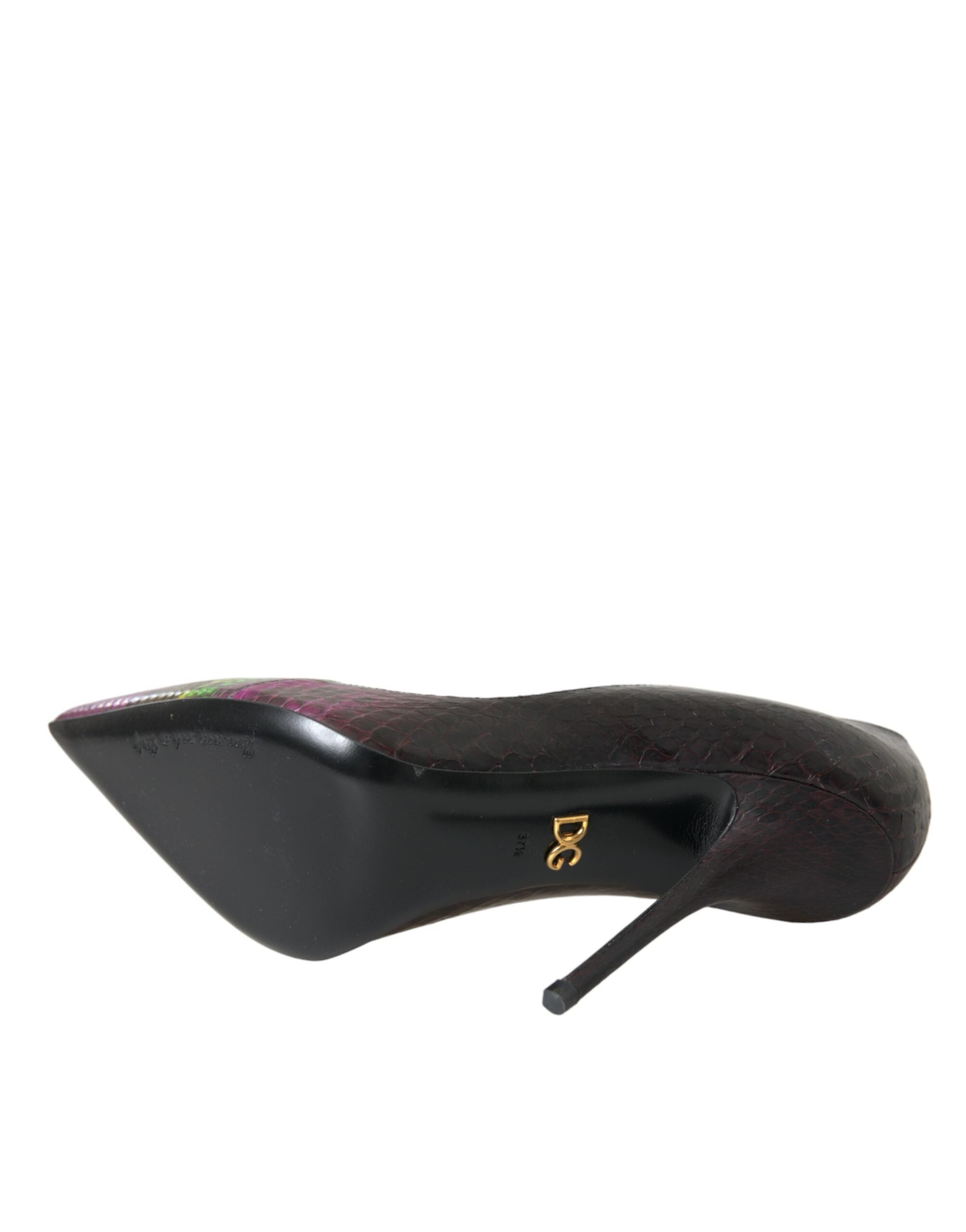 Dolce & Gabbana Multicolor Exotic Leather Heels Pumps Shoes -   -  Dolce & Gabbana.