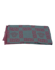 Versace Light Pink MD and Cashmare Medusa Scarf -   -  Versace.