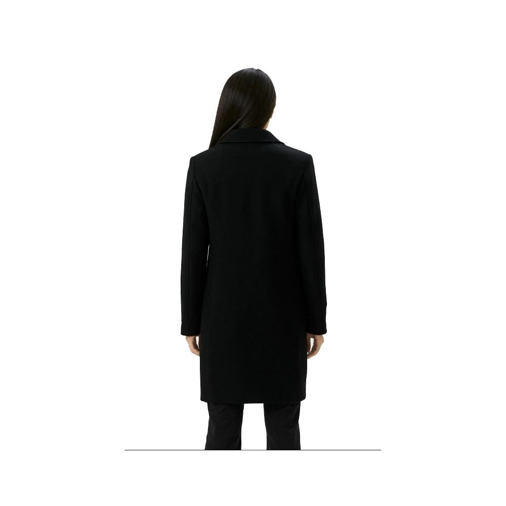 Love Moschino Black Wool Jackets & Coat -   -  Love Moschino.
