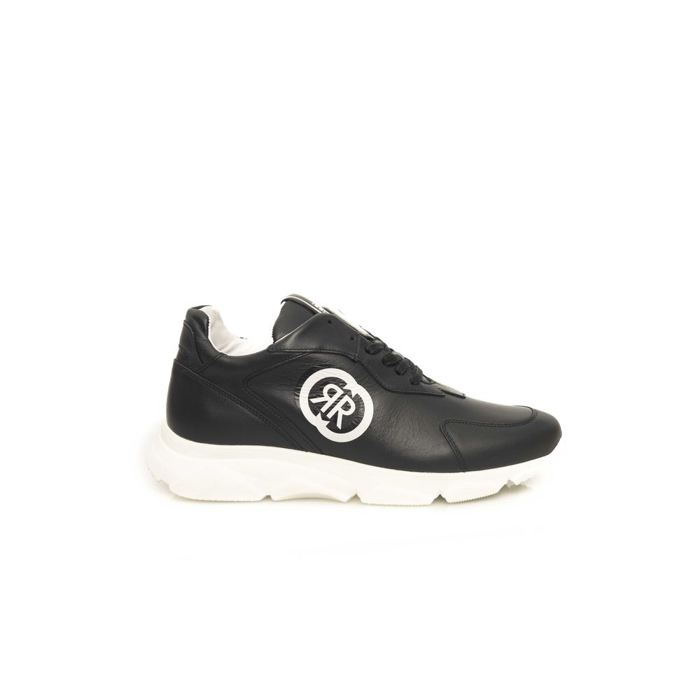 Cerruti 1881 Blue Leather Men Sneaker -   -  Cerruti 1881.