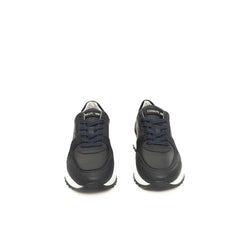 Cerruti 1881 Blue Cowhide Men Sneaker -   -  Cerruti 1881.