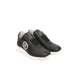 Cerruti 1881 Blue Leather Men Sneaker -   -  Cerruti 1881.