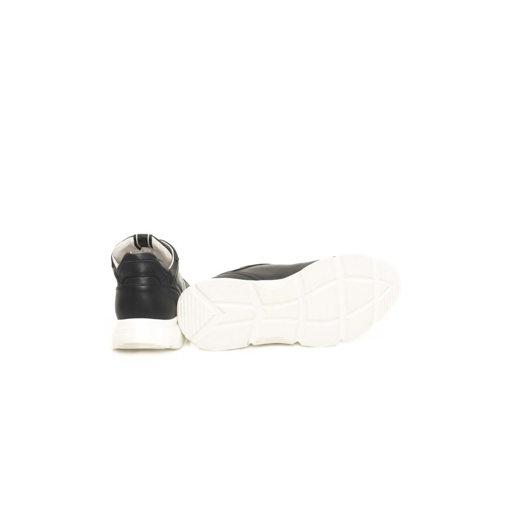 Cerruti 1881 Blue Cowhide Men Sneaker -   -  Cerruti 1881.