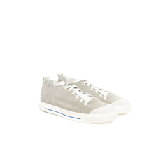 Cerruti 1881 Gray Cowhide Men Sneaker -   -  Cerruti 1881.