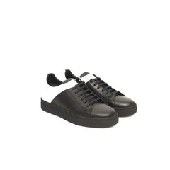 Cerruti 1881 Black Cowhide Men Sneaker -   -  Cerruti 1881.