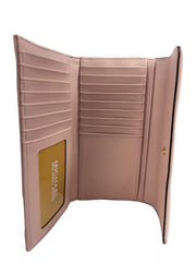 Michael Kors Jet Set Travel Large Quilted Leather Trifold Wallet Powder Blush -   -  Michael Kors.