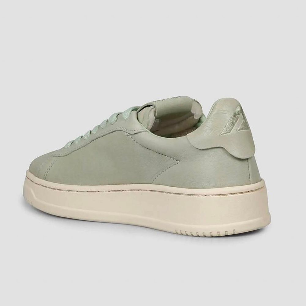 Autry Green Leather Sneaker -   -  Autry.