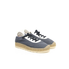 Cerruti 1881 Blue Calfskin Men Sneaker -   -  Cerruti 1881.