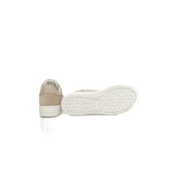Cerruti 1881 Beige Leather Women Platform Sneaker -   -  Cerruti 1881.