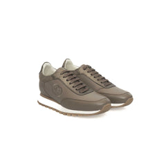 Cerruti 1881 Beige Cowhide Women Sneaker -   -  Cerruti 1881.