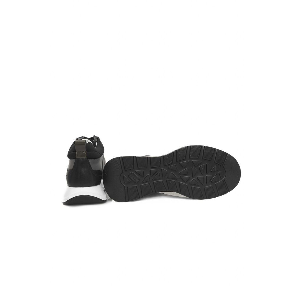 Cerruti 1881 Black Cowhide Women Sneaker -   -  Cerruti 1881.