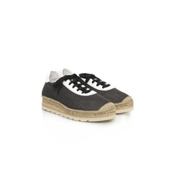 Cerruti 1881 Black Calfskin Men Sneaker -   -  Cerruti 1881.