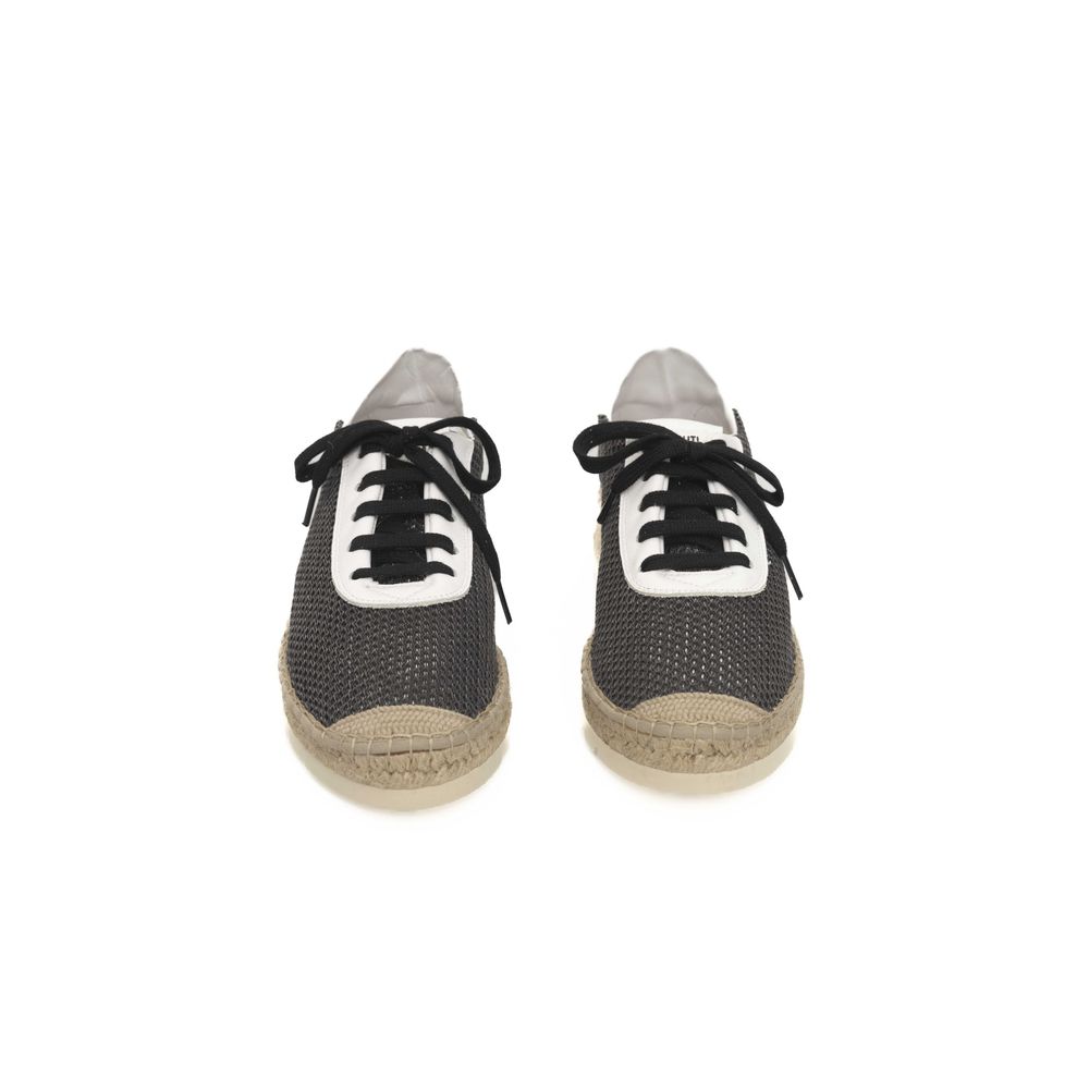 Cerruti 1881 Black Calfskin Men Sneaker -   -  Cerruti 1881.