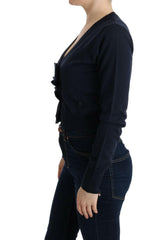 MARGHI LO' Blue Wool Blouse Sweater -   -  MARGHI LO'.