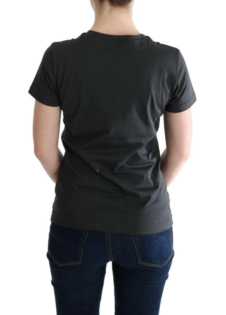 Dolce & Gabbana Gray Cotton 2017 Motive T-Shirt -   -  Dolce & Gabbana.