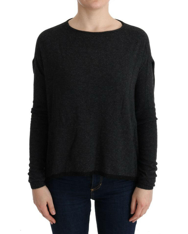 Costume National Gray Viscose Knitted Sweater -   -  Costume National.