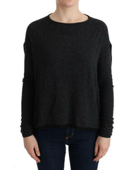 Costume National Gray Viscose Knitted Sweater -   -  Costume National.