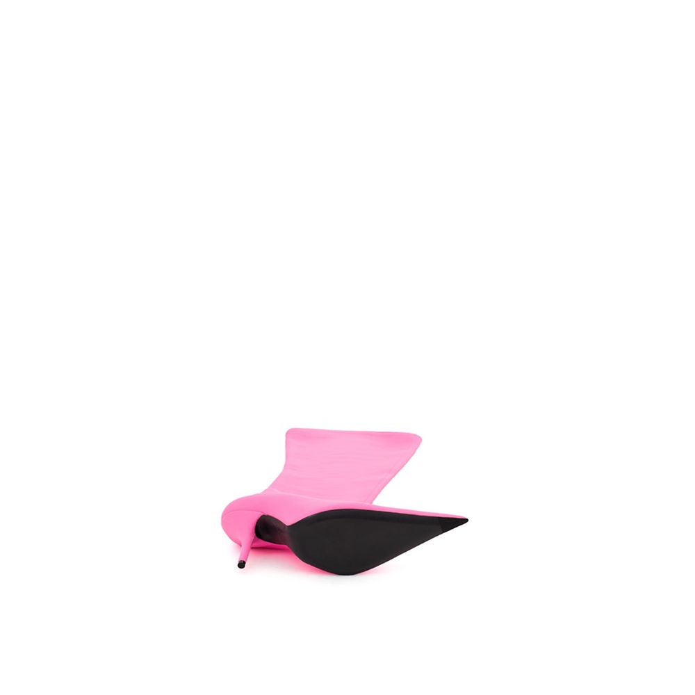 Balenciaga Elegant Pink Polyester Ankle Boots -   -  Balenciaga.