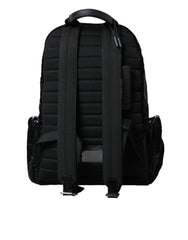 Dolce & Gabbana Black Patent Leather Logo Plaque Backpack Bag -   -  Dolce & Gabbana.