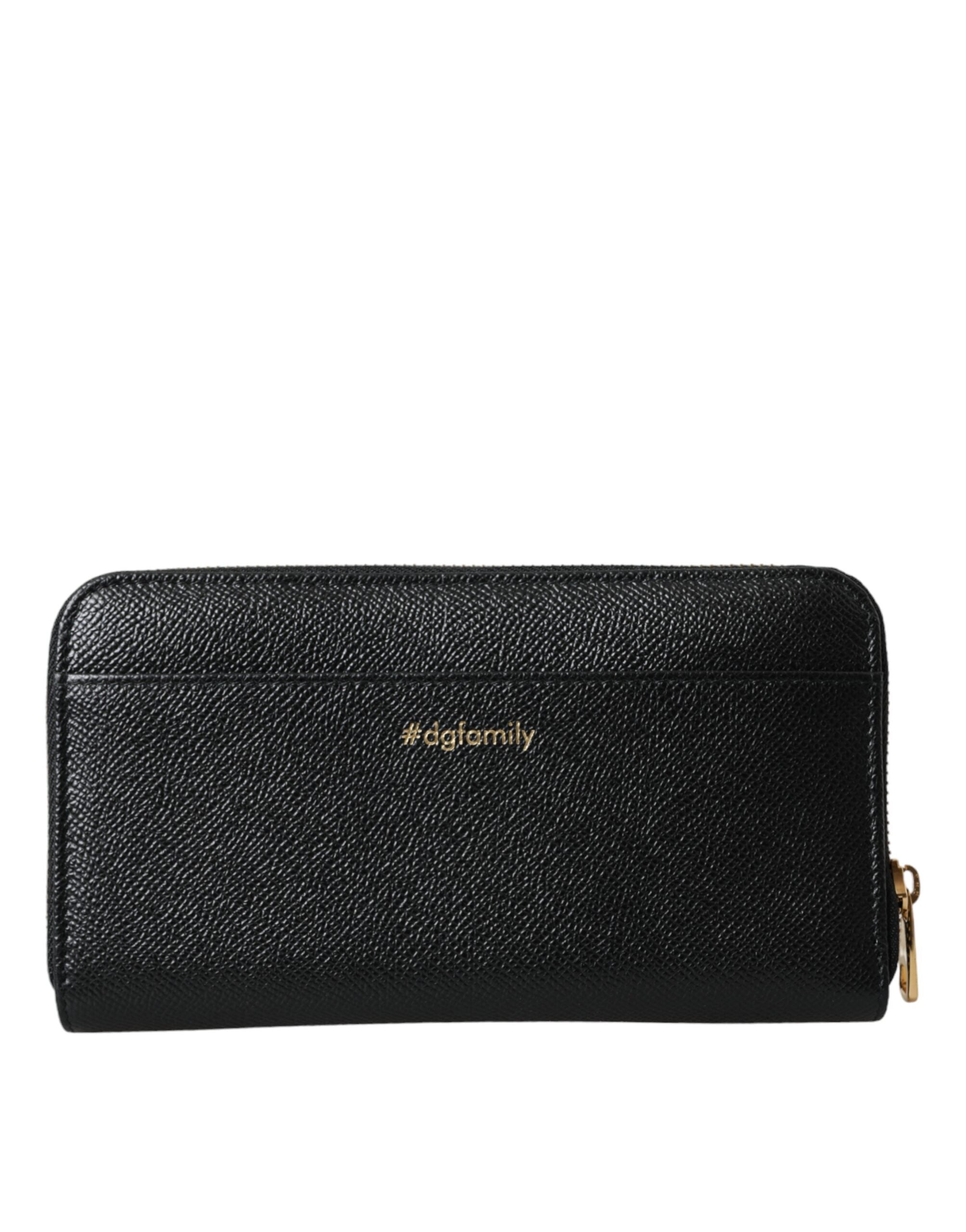 Dolce & Gabbana Black Blue Leather #DGFAMILY Zipper Continental Men Wallet -  Wallets for Men -  Dolce & Gabbana.