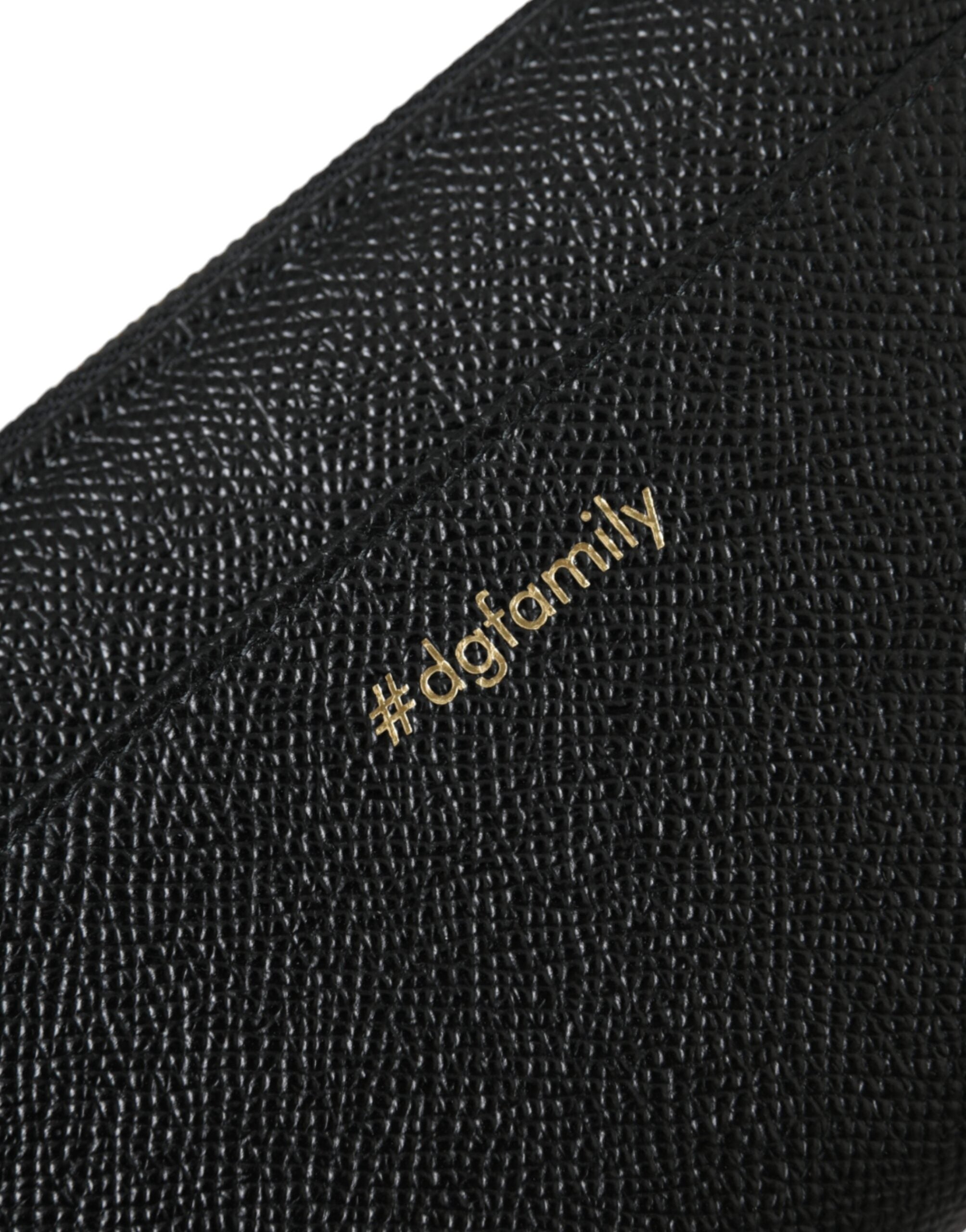 Dolce & Gabbana Black Blue Leather #DGFAMILY Zipper Continental Men Wallet -  Wallets for Men -  Dolce & Gabbana.