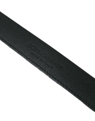 Dolce & Gabbana Multicolor Jacquard Leather Metal Buckle Belt -   -  Dolce & Gabbana.