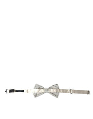 Dolce & Gabbana White Black Polka Dot Polyester Bow Tie Men -  Neckties, Men -  Dolce & Gabbana.