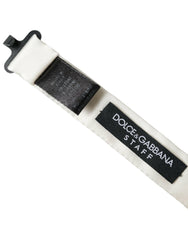 Dolce & Gabbana White Black Polka Dot Polyester Bow Tie Men -  Neckties, Men -  Dolce & Gabbana.