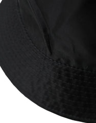 Dolce & Gabbana Black Wide Brim Cap Bucket Hat Men -   -  Dolce & Gabbana.