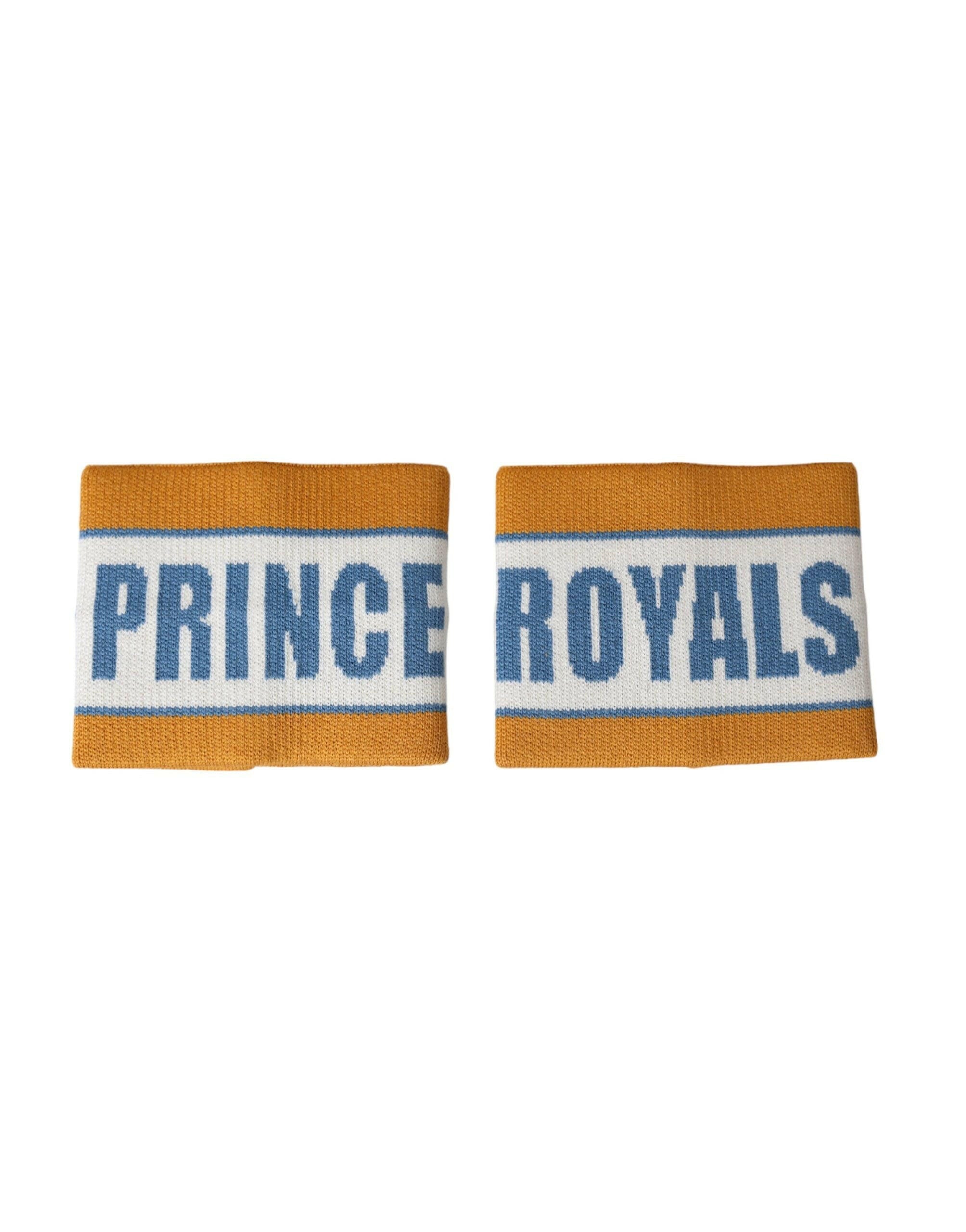Dolce & Gabbana Multicolor Prince Royals Wool Wristband -   -  Dolce & Gabbana.