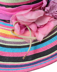 Dolce & Gabbana Multicolor Fantasy Wide Brim Floppy Hat -   -  Dolce & Gabbana.