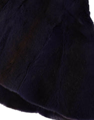 Dolce & Gabbana Black Weasel Fur Whole Head Wrap Hat -   -  Dolce & Gabbana.