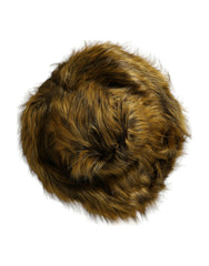 Dolce & Gabbana Brown Modacrylic Faux Fur Bucket Hat -   -  Dolce & Gabbana.
