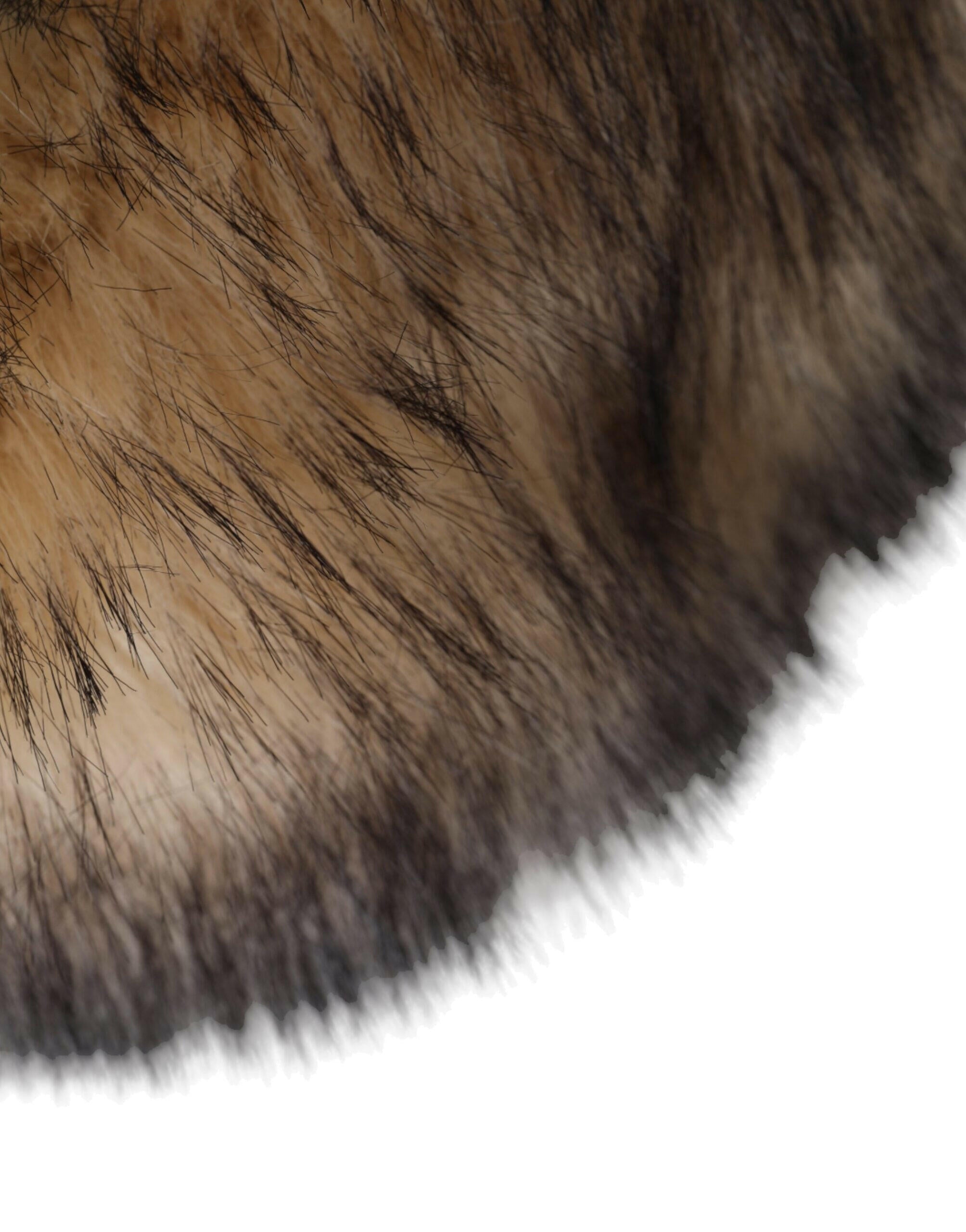 Dolce & Gabbana Brown Faux Fur Modacrylic Fedora Hat -   -  Dolce & Gabbana.