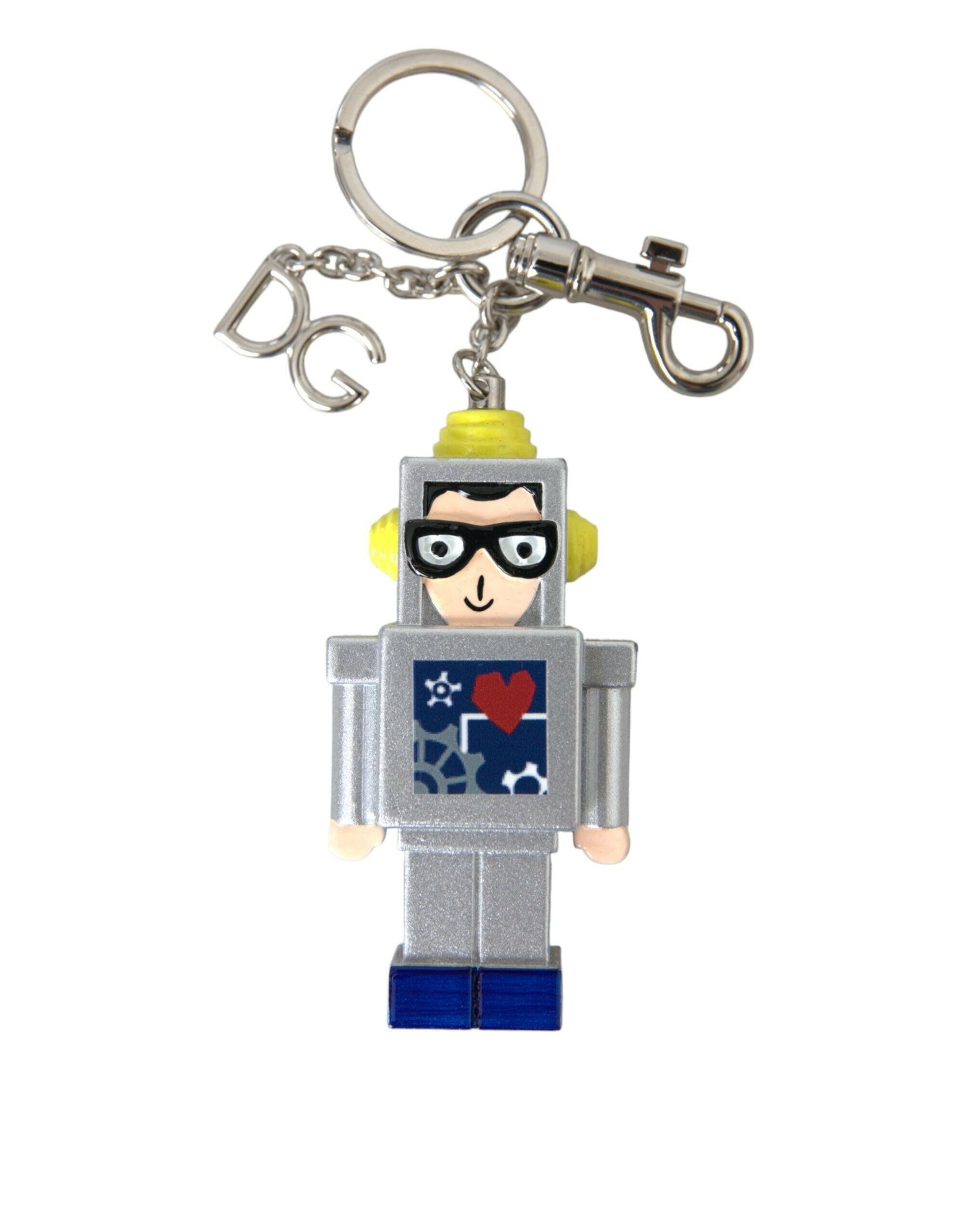 Dolce & Gabbana Multicolor Astronaut Space Metal Logo Keyring Keychain -  Men´s Keychains -  Dolce & Gabbana.
