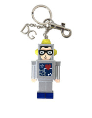 Dolce & Gabbana Multicolor Astronaut Space Metal Logo Keyring Keychain -  Men´s Keychains -  Dolce & Gabbana.