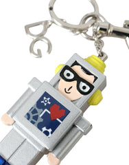 Dolce & Gabbana Multicolor Astronaut Space Metal Logo Keyring Keychain -  Men´s Keychains -  Dolce & Gabbana.
