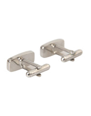 Dolce & Gabbana Silver Plated Metal Brass Pin Men Cufflinks -   -  Dolce & Gabbana.