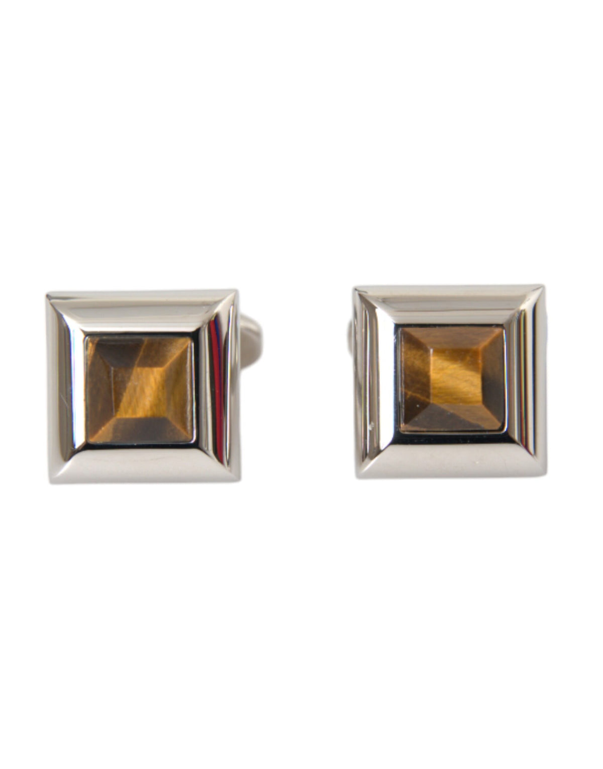 Dolce & Gabbana Silver Plated Brass Pin Crystal Cufflinks -   -  Dolce & Gabbana.