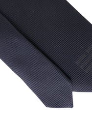 Dolce & Gabbana Blue Solid Silk Adjustable Tie Men -  Neckties, Men -  Dolce & Gabbana.