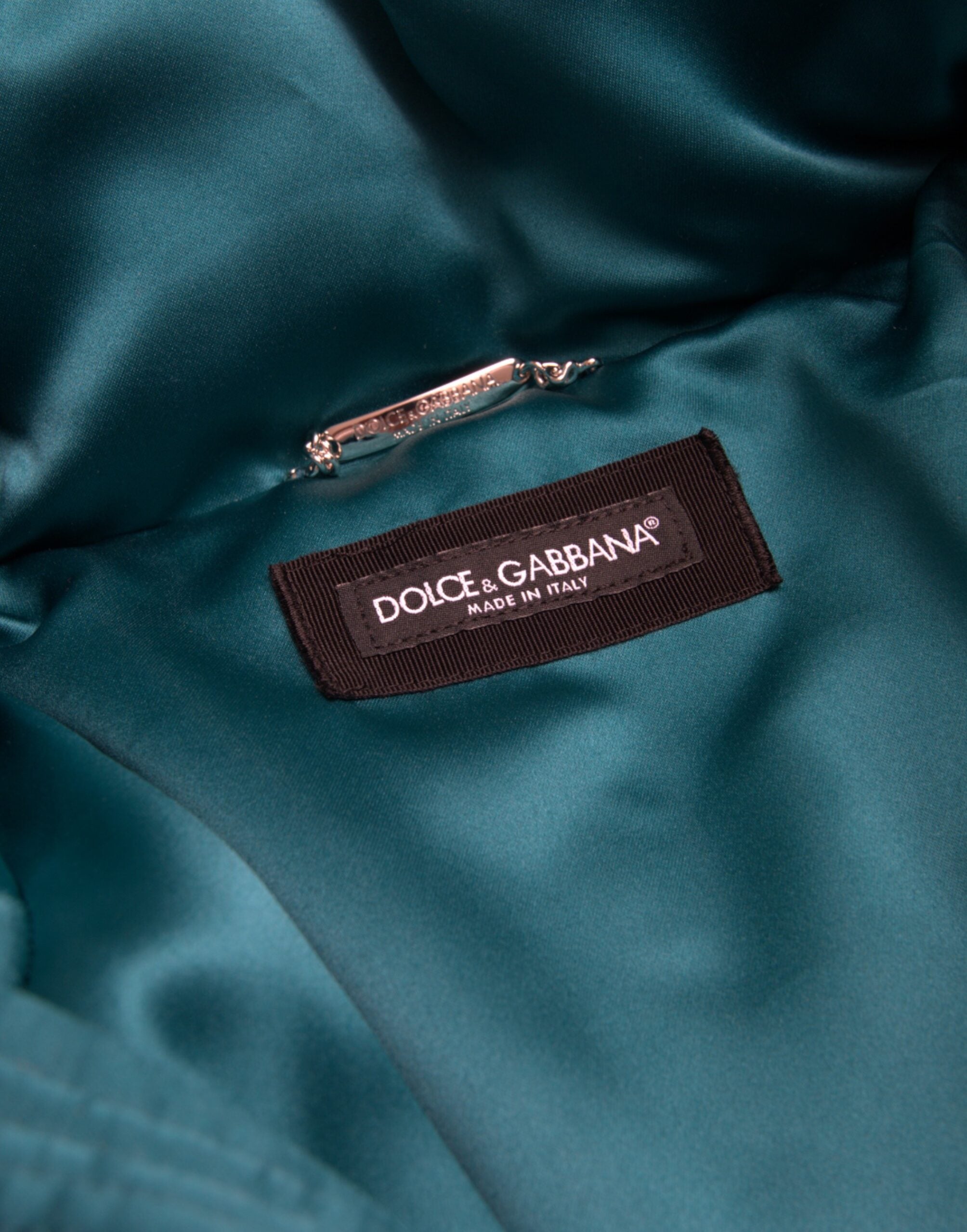 Dolce & Gabbana Multicolor Floral Windbreaker Puffer Jacket -   -  Dolce & Gabbana.