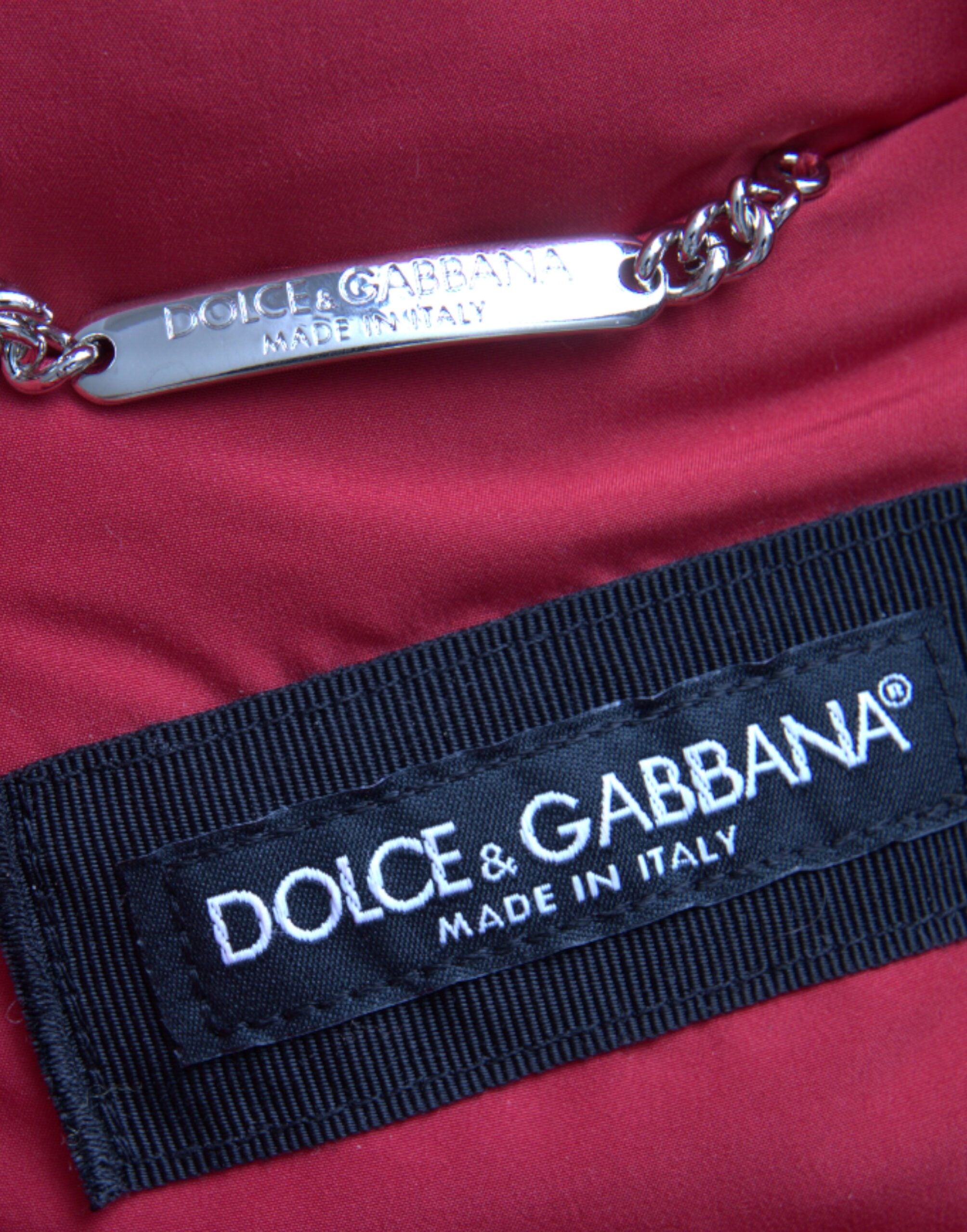 Dolce & Gabbana Multicolor Quilted Hooded Puffer Jacket -   -  Dolce & Gabbana.