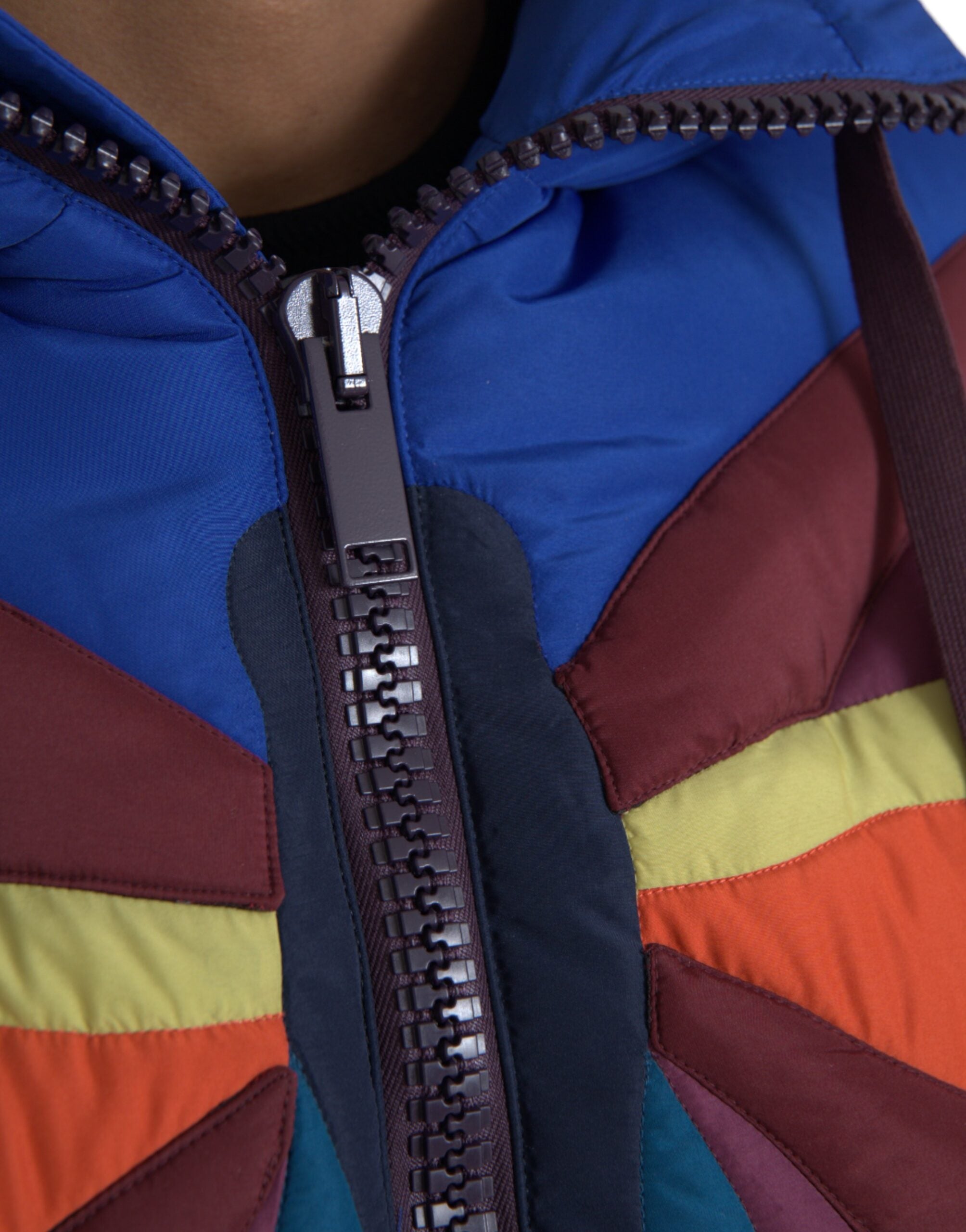 Dolce & Gabbana Multicolor Butterfly Hooded Puffer Jacket -   -  Dolce & Gabbana.