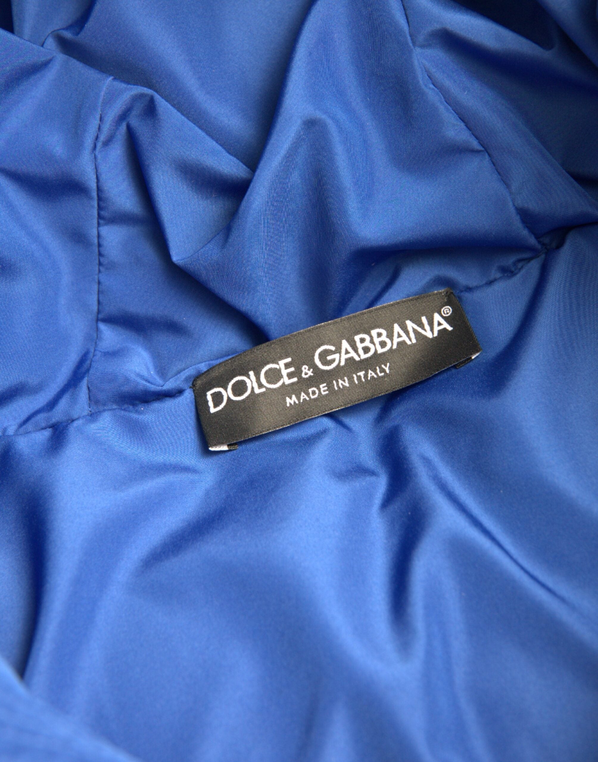 Dolce & Gabbana Multicolor Butterfly Hooded Puffer Jacket -   -  Dolce & Gabbana.