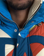 Dolce & Gabbana Multicolor Logo Windbreaker Puffer Jacket -   -  Dolce & Gabbana.