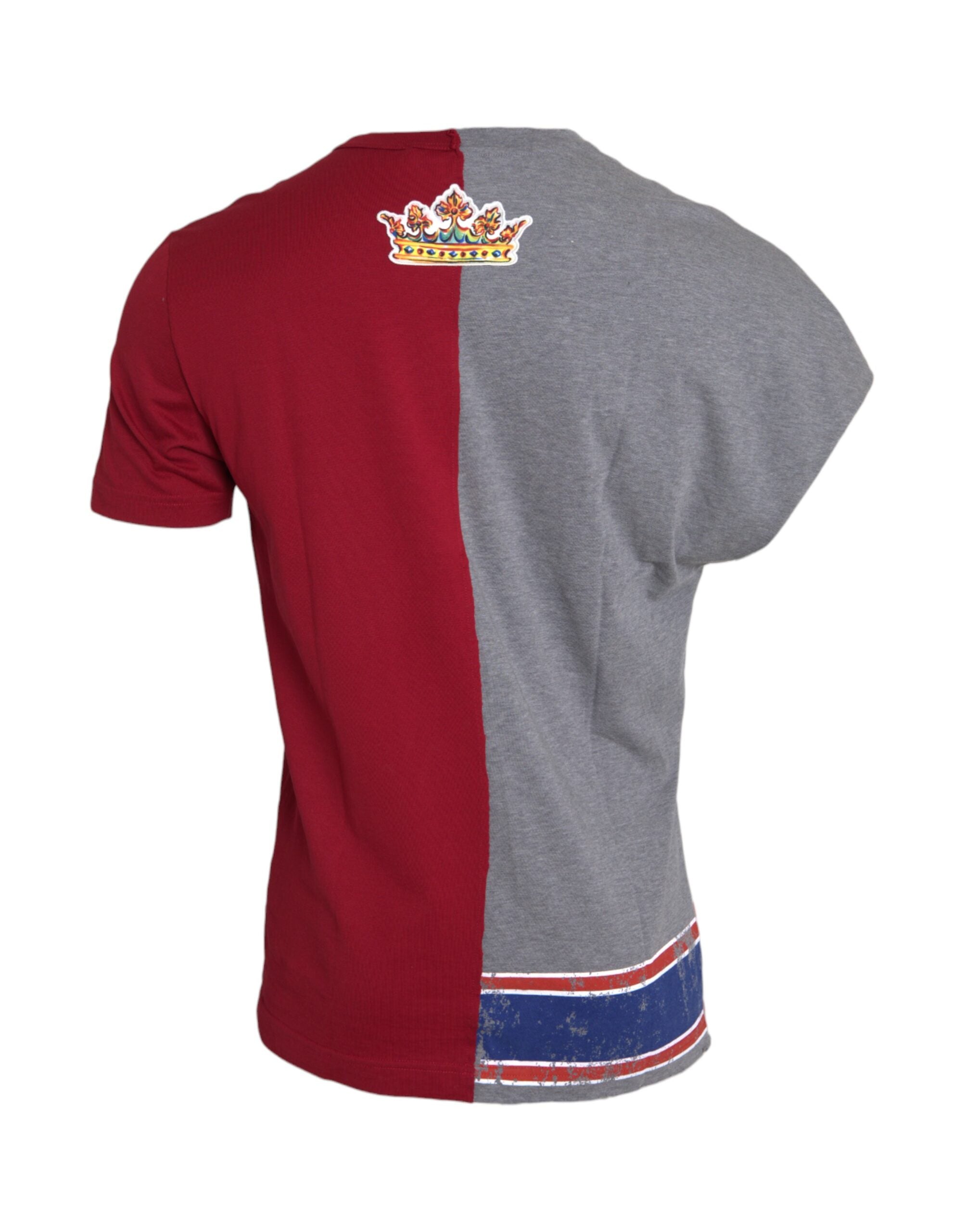 Dolce & Gabbana Multicolor Graphic Short Sleeve T-shirt -   -  Dolce & Gabbana.